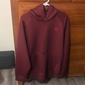 Reebok Men's Burgundy Hoodie